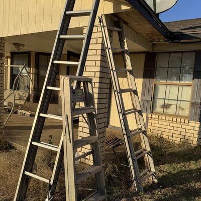 3X LADDER LOT