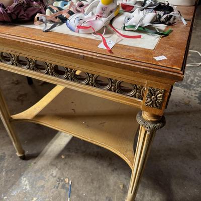 MASK, MARBLE TABLE LOT