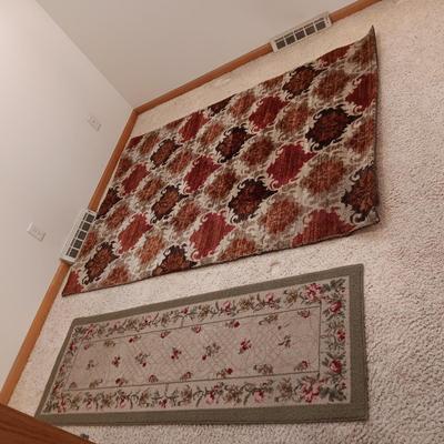 AREA RUG AND HALL RUNNER RUG