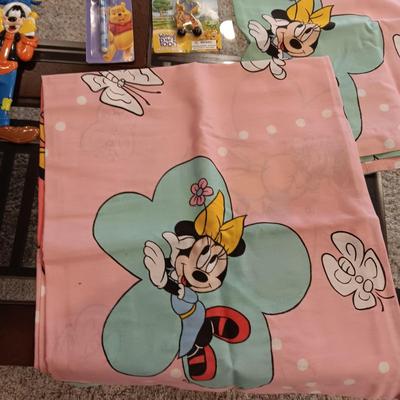 DISNEY MICKEY AND MINNIE MOUSE CURTAINS PLUS MORE