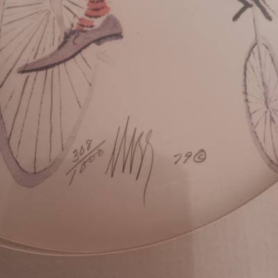 2 SIGNED AND NUMBERED PICTURES