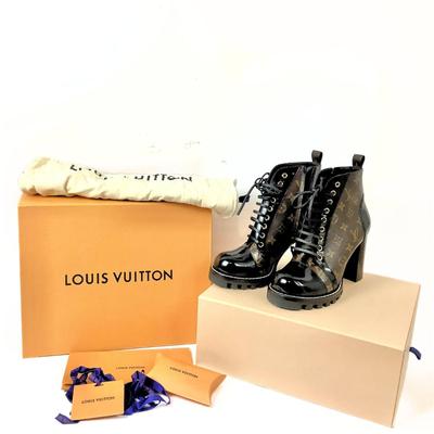 317 New with Tags Authentic Louis Vuitton Star Trail Ankle Boots Size 10