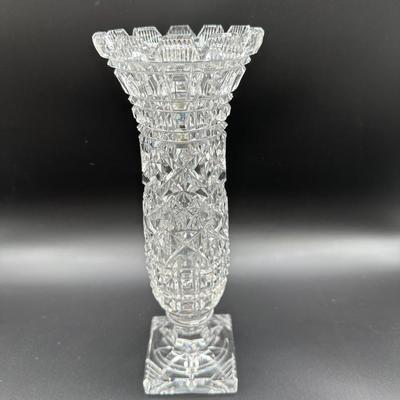 Crystal 11” Vase