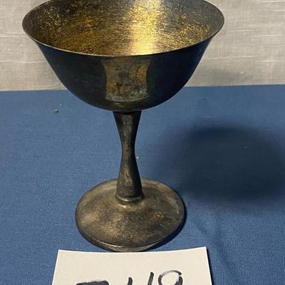 Vintage Silver Plated Goblet