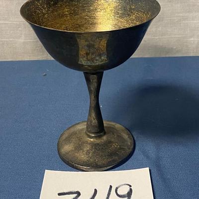 Vintage Silver Plated Goblet