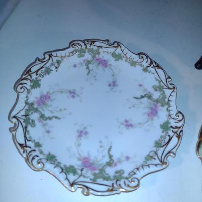 Collection of Six Limoges Dessert Plates- Assorted Makers