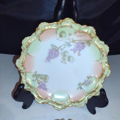 Collection of Six Limoges Dessert Plates- Assorted Makers