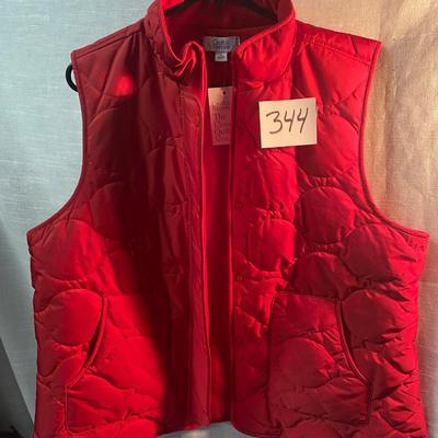 New Red XL Vest