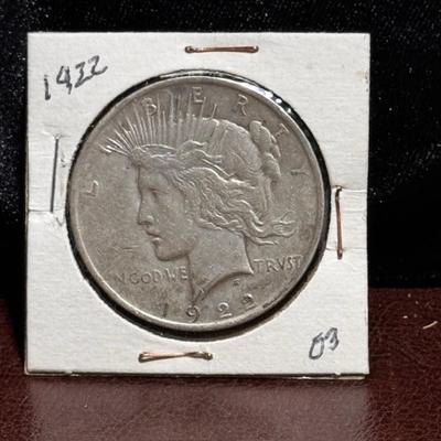 1922 Peace Dollar