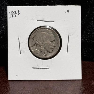 1936 Buffalo Nickel