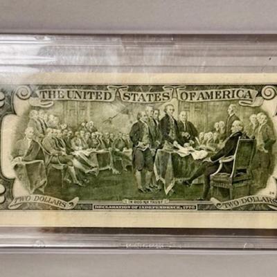 2003 Series A Uncirculated $2 Bill