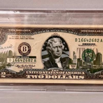 2003 Series A Uncirculated $2 Bill