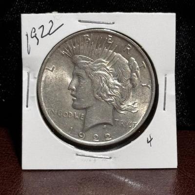 1922 Peace Dollar