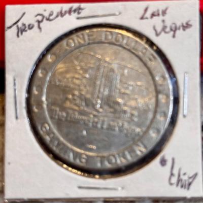 1 Dollar Tropicana Casino Chip