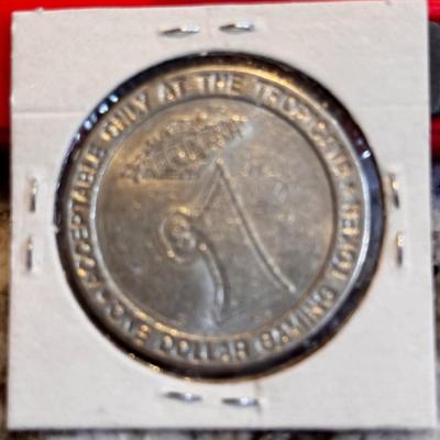 1 Dollar Tropicana Casino Chip