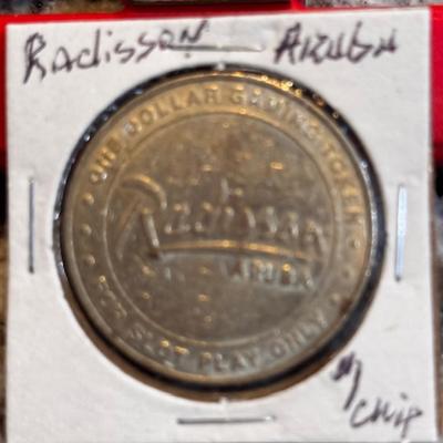 1 Dollar Radisson Casino Chip