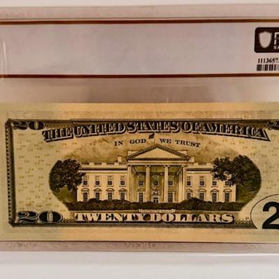 2009 $20 Bill *Star Note Graded AU 50