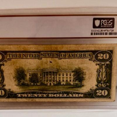 1934C  $20 Graded Very Fine 30