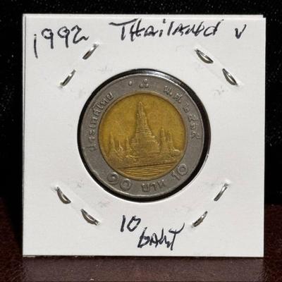 1992 Thialand 10 Baht