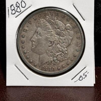 1880 Morgan Silver Dollar