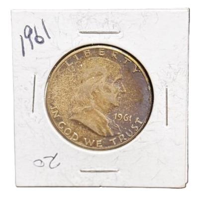 1961 Franklin Half Dollar