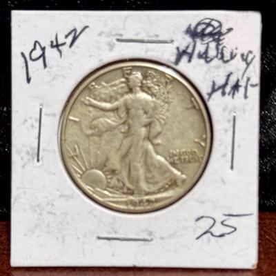 1942 Walking Half Dollar