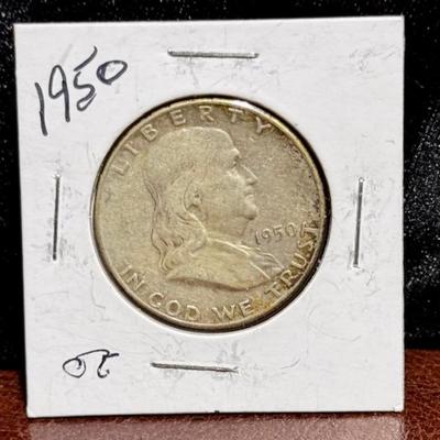 1950 Franklin Half Dollar