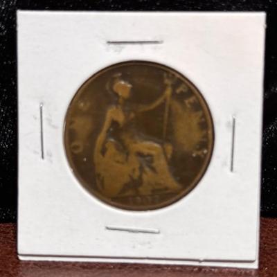 1907 United Kingdom 1 Penny