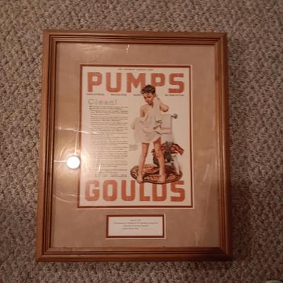 LIMITED EDITION OF ADVERTISING AS APPEARED IN THE SATURDAY EVENING POST