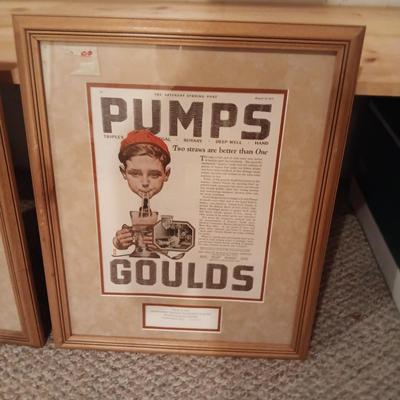 LIMITED EDITION OF ADVERTISING AS APPEARED IN THE SATURDAY EVENING POST
