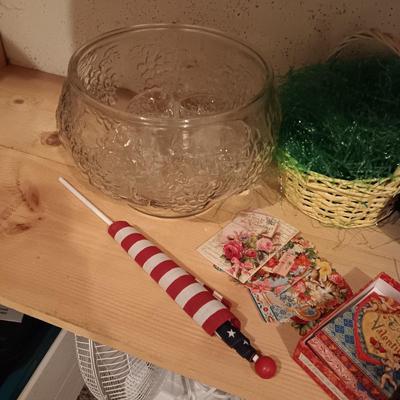 VALENTINES, EASTER, 4TH OF JULY AND A PUNCH BOWL