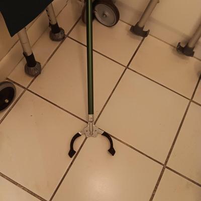 2 MOBILITY WALKERS AND A GRABBER
