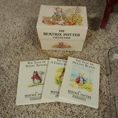 CHILD SIZE WICKER ROCKER, CARTOONS ON DVD, BEATRIX POTTER BOOKS AND MORE