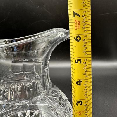 Vintage Crystal Pitcher