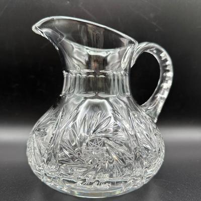 Vintage Crystal Pitcher