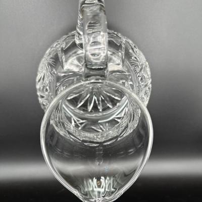 Vintage Crystal Pitcher
