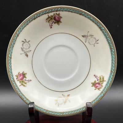 Yamaka Teacup and Saucer, Made in Occupied Japan