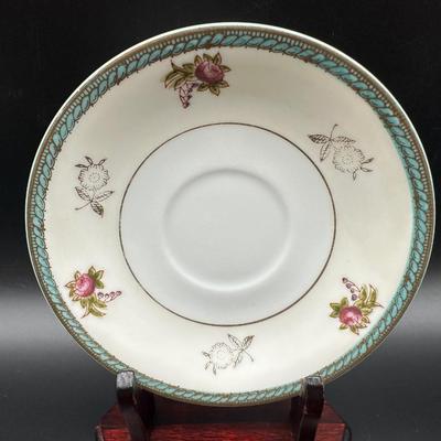 Yamaka Teacup and Saucer, Made in Occupied Japan
