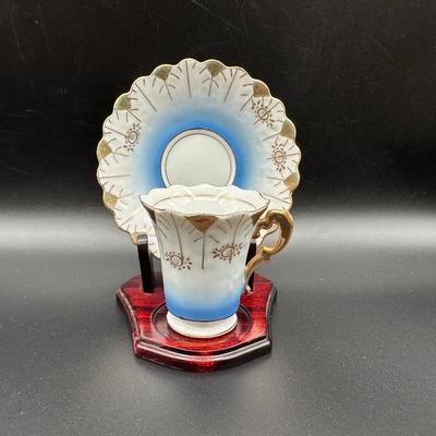 Vintage Demitasse Tea Cups & Saucers, Occupied Japan