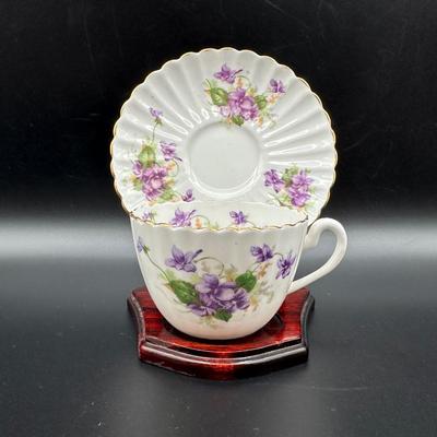 Embassy Ware Bone China Teacup and Saucer