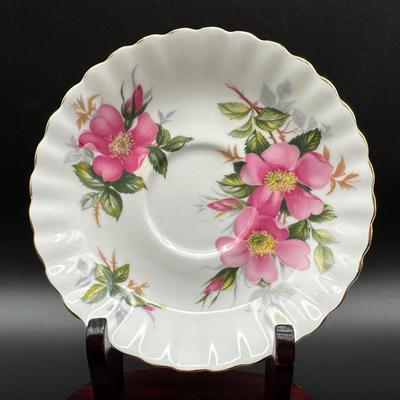 Royal Albert Prairie Rose Tea Cup & Saucer