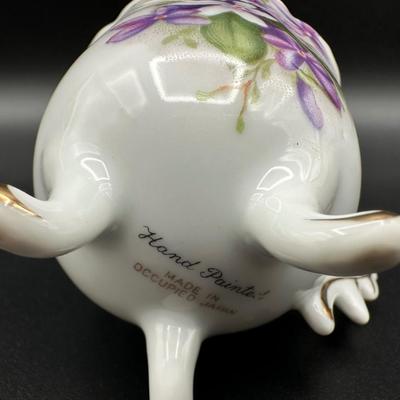 Rossetti Hand Painted Spring Violets Tea Cu & Saucer