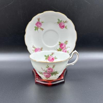 Royal Stuart Bone China Tea Cup & Saucer