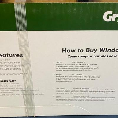 New Window Bars