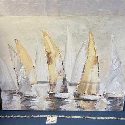 30”x40” Sailboat Picture