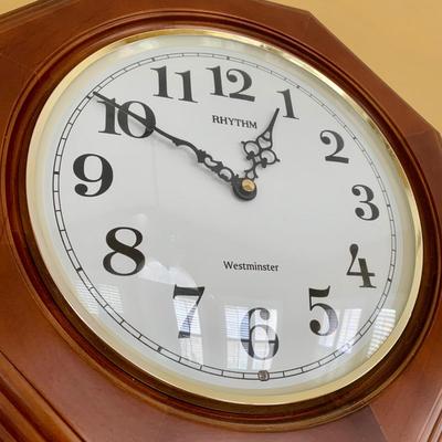 LOT 1 N: Westminster Rhythm Wall Clock