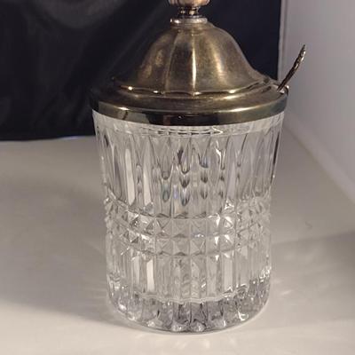 Collection of Serving Pieces- Deviled Egg Plate, Relish Caddy, Covered Jam Jar