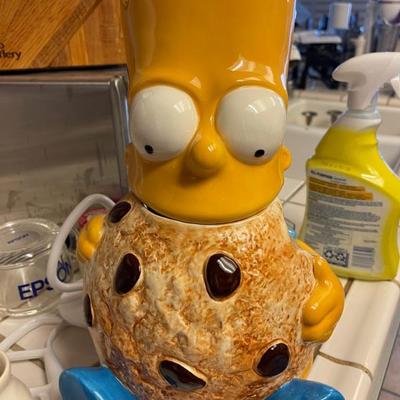 Simpson cookie jar 