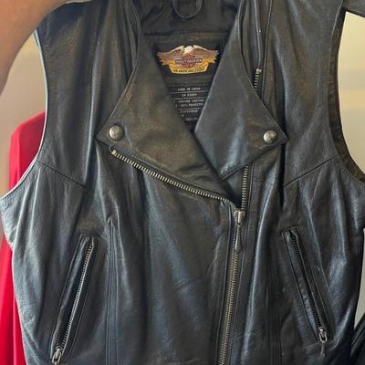 Leather vests 
