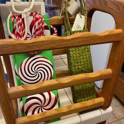 Drink rack and bags 